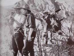 Marshall Neilan and Gavin Young in The Mission of a Bullet (1913)