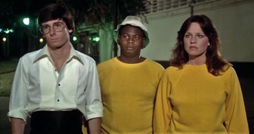 Debra Clinger, David Damas, and Joel Kenney in Midnight Madness (1980)