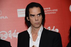 Nick Cave at an event for 20,000 Days on Earth (2014)