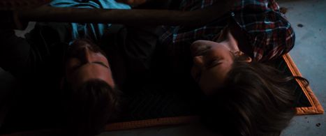 Alicia Kelley and Austin Chunn in The Farm (2023)