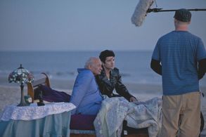 Still of Burt Young and Jacques Mitchell in Tom in America