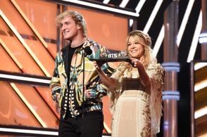 Lindsey Stirling and Logan Paul