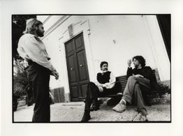 Alfred Molina, François Girard, and Michael Pitt in Silk (2007)