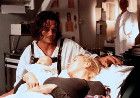 Martin Feifel and Veronica Ferres in Doktor Knock (1997)