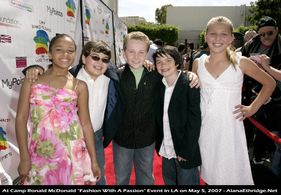 AYS 5th Graders at Camp Ronald McDonald's 