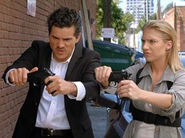 Anthony Padilla and Courtney Miller