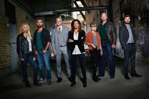 Malin Arvidsson as Kerstin Holm and the A-team. Arne Dahl, season 2.