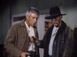 L.Q. Jones and Mort Mills in My Favorite Martian (1963)