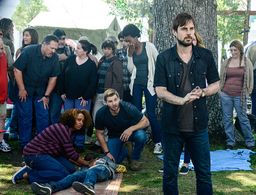 Mike Vogel and Andrew J. West in Under the Dome (2013)