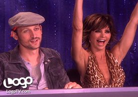 Lisa Rinna and Santino Rice in RuPaul's Drag Race (2009)