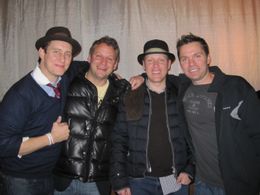 Sundance 2010 - Sympathy For Delicious Premiere Dinner Alexander Chance, Scott Prisand, Matt Weaver, Win Sheridan