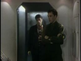 Daniel Beales and Ashley Russell in Jupiter Moon (1990)