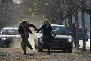 Amanda Walsh and Matt Lanter in WarGames: The Dead Code (2008)