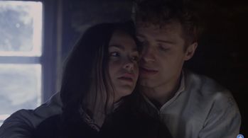 Roman Lutskyi and Anna Topchiy in Jacob's Century (2016)