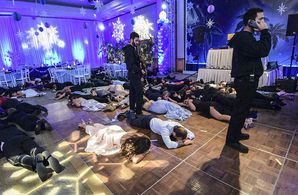 Scott Caan, Adam Tsekhman, Saad Siddiqui, and Teilor Grubbs in Hawaii Five-0 (2010)