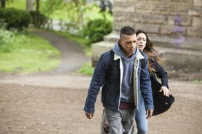 Jodhi May and Jordan Bolger in Scarborough (2018)