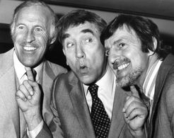 Bruce Forsyth, Jimmy Hill, and Frankie Howerd
