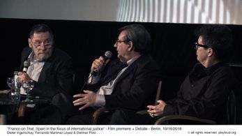 Dietmar Post at an event for Franco's Settlers (2013)