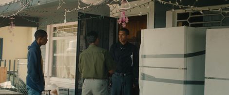 Still from the film Hunter Gatherer