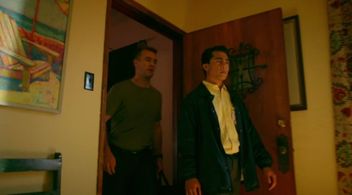 James Van Der Beek and Marc Fajardo in CSI: Cyber (2015)