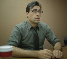 Dominic Luongo seen here as his character, Gary, in the short film, 
