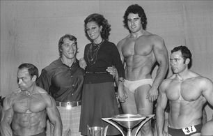 Arnold Schwarzenegger and Paquita Rico