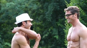 Reichen Lehmkuhl and Rodiney Santiago in The A-List: New York (2010)