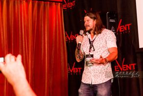 Phil Blattenberger during a Q&A session following the Australian premiere of Point Man.