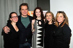 Liza Johnson, Michael Shannon, Bonnie Swencionis, Meredith Vieira, and Talia Balsam at MoMA Contenders Series screening 