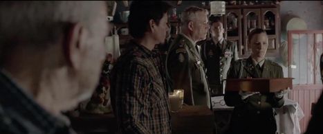 Danny Huston and Isabel Aerenlund in No One Left Behind (2019)