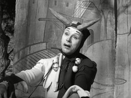 Nils Poppe in The Seventh Seal (1957)