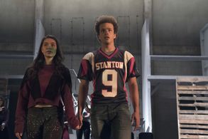 Damon J. Gillespie and Auli'i Cravalho in Rise (2018)