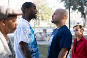 Hassan Johnson, Kayden Franco, Arthur Richardson, and Frankie Quinones in This Fool (2022)