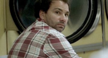 Still of Danny Minnick and The Postal Service in The Postal Service : A Tattered Line Of String