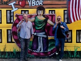 Arthur with Head of Virginia Film Office Andy Edmunds Summer 2018