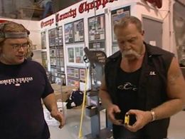 Paul Teutul Sr. and Michael Teutul in American Chopper: The Series (2003)