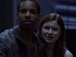 Hanna Mangan Lawrence and Demetrius Bridges in Containment (2016)