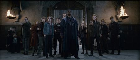 David Thewlis, Warwick Davis, Rupert Grint, George Harris, Matthew Lewis, Miriam Margolyes, Julie Walters, Emma Watson, 