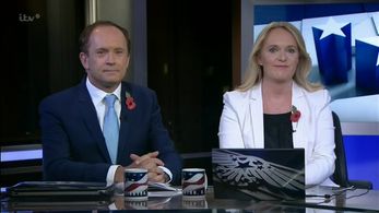 Robert Moore and Jane Green in Trump vs Clinton: The Result - ITV News Special (2016)