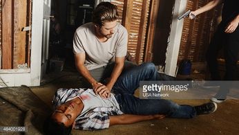 Aaron Tveit and Mahedi Rakib in Graceland (2013)