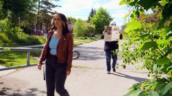 Cailey Muise and Moses Bogart in Rod the Stormtrooper (2016)