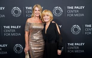 Nadia Comaneci and Cathy Rigby
