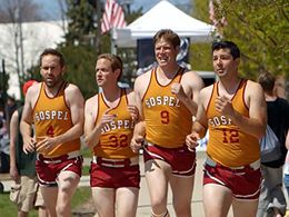 Matt Letscher, Brian Letscher, and Alex Quijano in One & Done (2014)