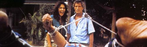 Christopher Connelly and Gioia Scola in Atlantis Interceptors (1983)