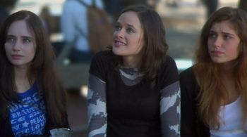 Brina Palencia, Kim Foster, and Taylor Kowald in The High Schoolers Guide to College Parties (2015)