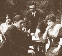 Louise Lester and Jessalyn Van Trump in In Another's Nest (1913)