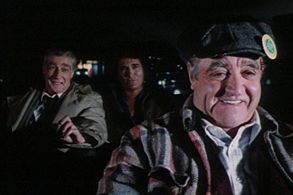 Michael Landon, Barney Martin, and Richard Mulligan in Highway to Heaven (1984)