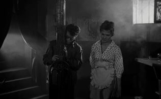 Zbigniew Cybulski and Ewa Krzyzewska in Ashes and Diamonds (1958)