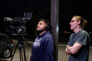 Glen Archer and Luis O. Juarez in Fragile and Damaged (2023)