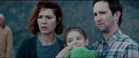 Mary Elizabeth Winstead and Timothy on Swiss Army Man